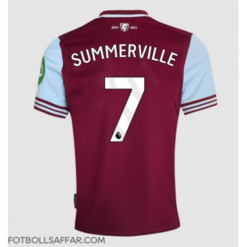 West Ham United Crysencio Summerville #7 Hemmatröja 2024-25 Kortärmad